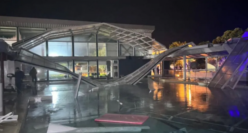 VIOLENTO TEMPORAL EN EL CENTRO BONAERENSE: LLUVIAS, RAYOS Y TECHOS VOLADOS