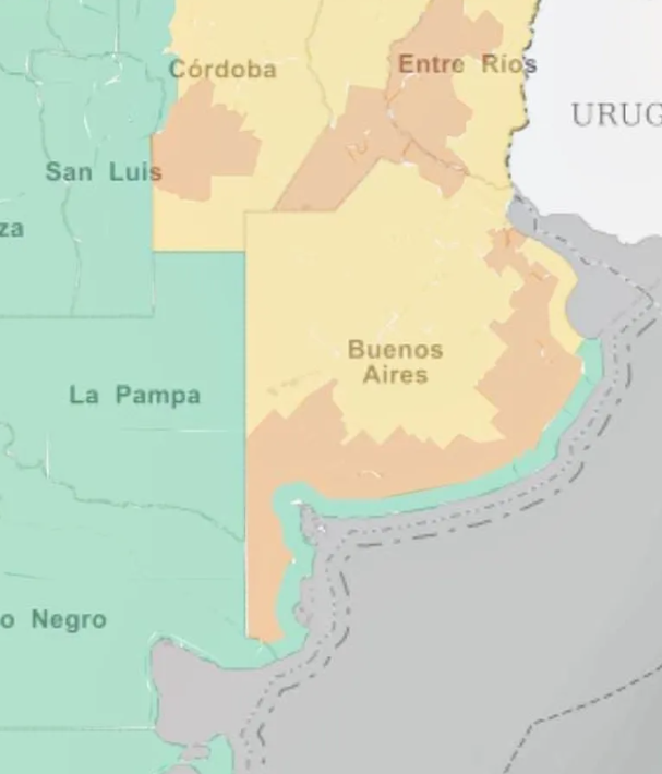 ALERTA NARANJA Y AMARILLA POR CALOR EXTREMO: CUÁLES SON LOS DISTRITOS BONAERENSES CON MAYOR RIESGO