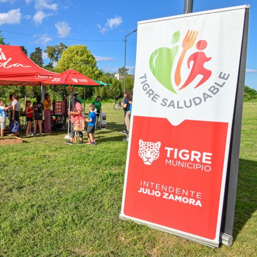 A TRAVÉS DE TIGRE SALUDABLE, EL MUNICIPIO IMPULSA EL BIENESTAR DE LA COMUNIDAD CON TALLERES DE NUTRICIÓN Y AGROECOLOGÍA