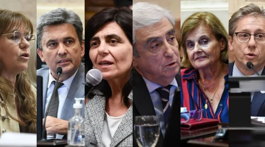 LOS SEIS SENADORES RADICALES QUE CAMBIARON EL VOTO PARA NO INVESTIGAR A MILEI