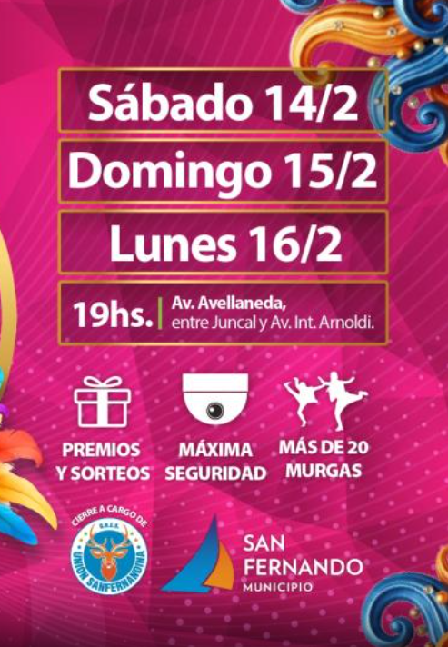  ESTE FIN DE SEMANA REGRESA EL GRAN CORSO FAMILIAR DE SAN FERNANDO