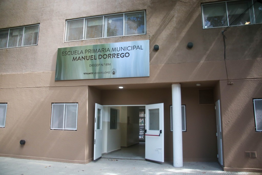 AVANZAN LAS OBRAS DE AMPLIACIÓN Y MODERNIZACIÓN EN LA ESCUELA MANUEL DORREGO