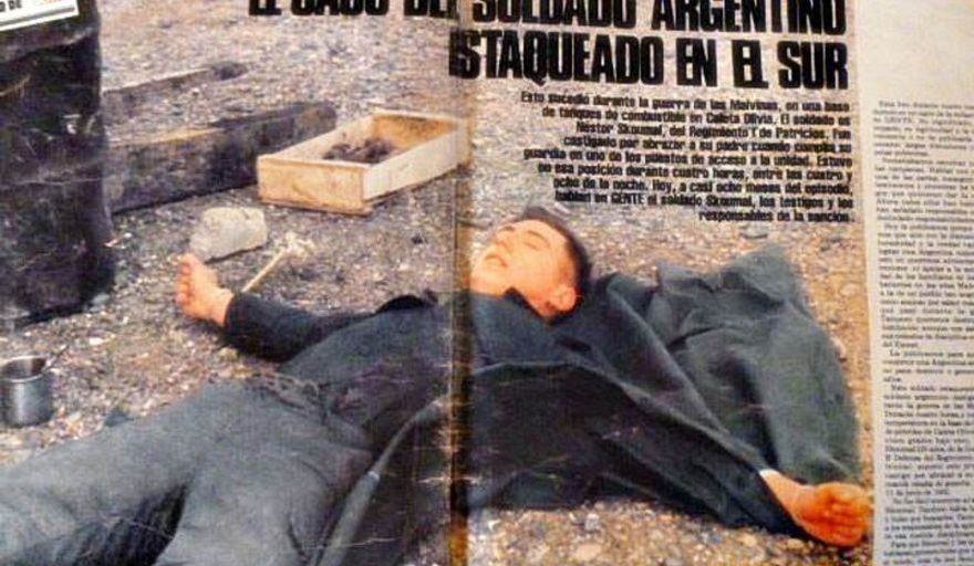 LA CRUEL HISTORIA DEL APELLIDO SAMYN DUC&Oacute; EN LA GUERRA DE MALVINAS