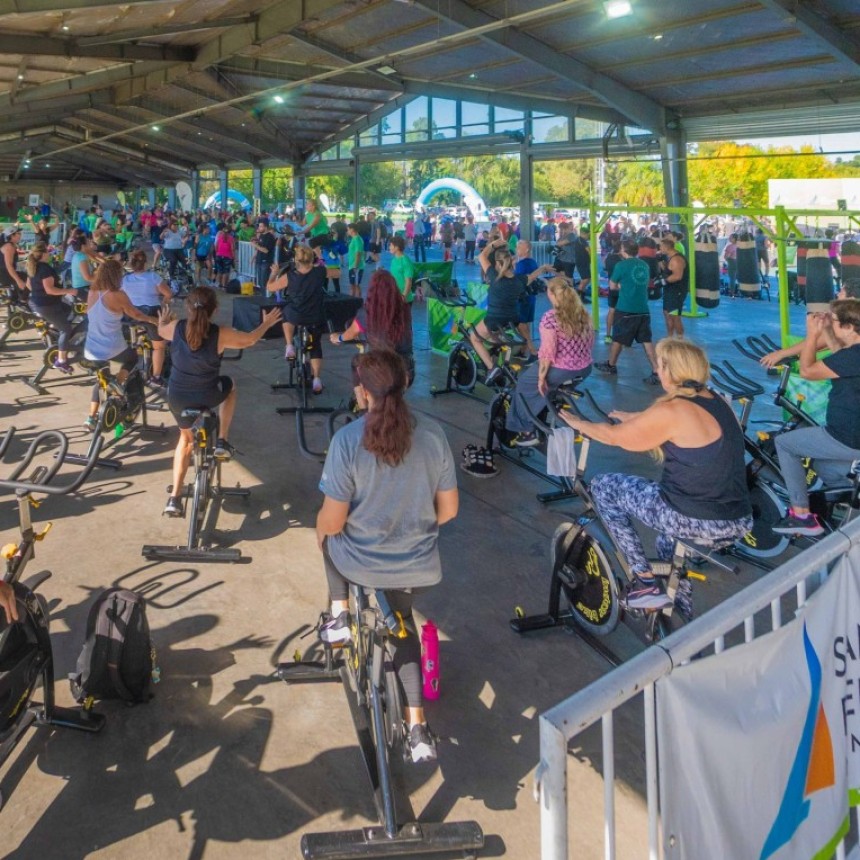 SAN FERNANDO REUNI&Oacute; A LAS DISCIPLINAS FITNESS DE SUS POLIDEPORTIVOS EN UNA NUEVA EXPOSICI&Oacute;N