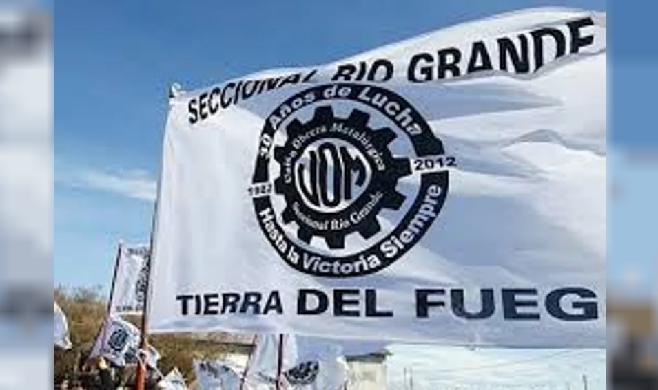 LA UOM RÍO GRANDE INICIÓ UN PARO POR TIEMPO INDETERMINADO CONTRA LA BAJA DE ARANCELES A LA ELECTRÓNICA