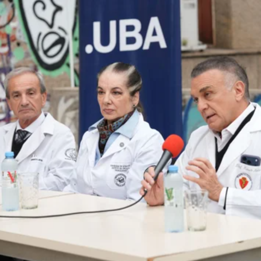 LA UBA LE RESPONDI&Oacute; AL GOBIERNO Y RATIFIC&Oacute; QUE LA PARTIDA PARA LOS HOSPITALES SIGUE SIN SER TRANSFERIDA
