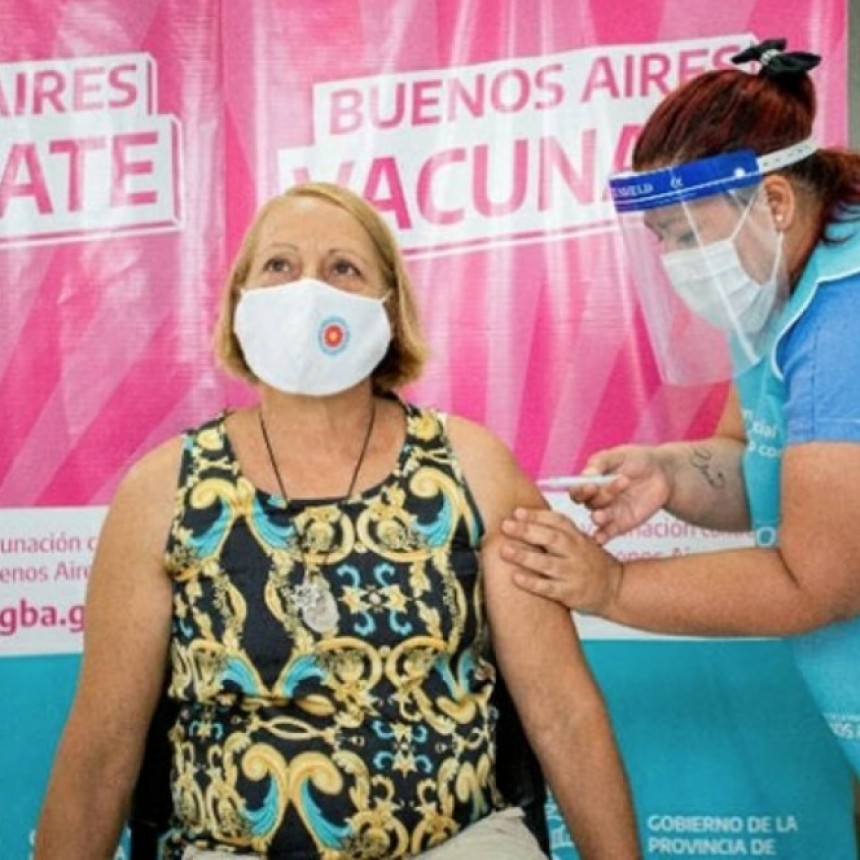 COMIENZA LA VACUNACIÓN “LIBRE” PARA MAYORES DE 60 EN LA PROVINCIA DE BUENOS AIRES