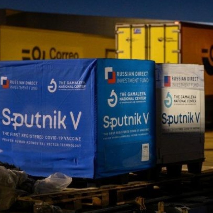 LLEGARON MÁS DE 700.000 DOSIS DE SPUTNIK V: LA MITAD CORRESPONDE AL COMPONENTE DOS