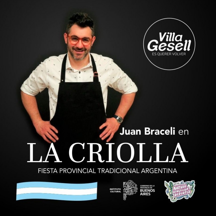 EL CHEF JUAN BRACELI SE PRESENTA EN VILLA GESELL