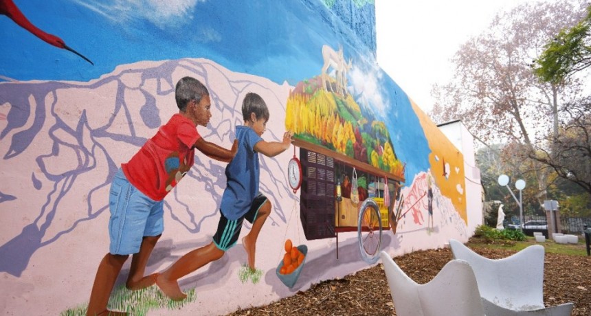 “VIVÍ ARTE”: LOS MUROS DE VICENTE LÓPEZ CONTINÚAN COBRANDO VIDA CON OBRAS DE ARTE