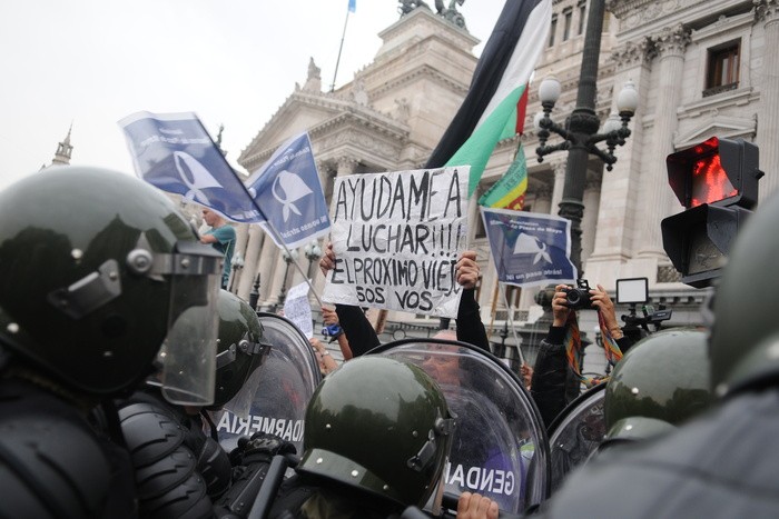 SÚPER MIÉRCOLES DE PROTESTAS CONTRA EL AJUSTE DE MILEI