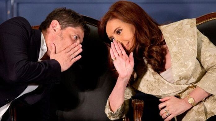 TRAS EL ANUNCIO DE LA CANDIDATURA, KICILLOF Y CRISTINA RETOMARON EL DIÁLOGO PERSONAL