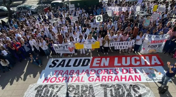 COMUNICADO DE LOS RESIDENTES DEL GARRAHAN: “NOS VIMOS OBLIGADOS A CESAR EL PARO Y REINCORPORARNOS