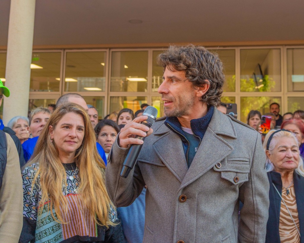 JUAN ANDREOTTI INAUGURÓ EL POLIDEPORTIVO N°11 