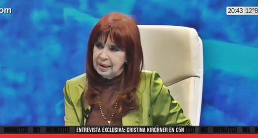 CRISTINA KIRCHNER CONFIRMÓ QUE SERÁ CANDIDATA EN LAS ELECCIONES LEGISLATIVAS BONAERENSES POR LA TERCERA SECCIÓN ELECTORAL