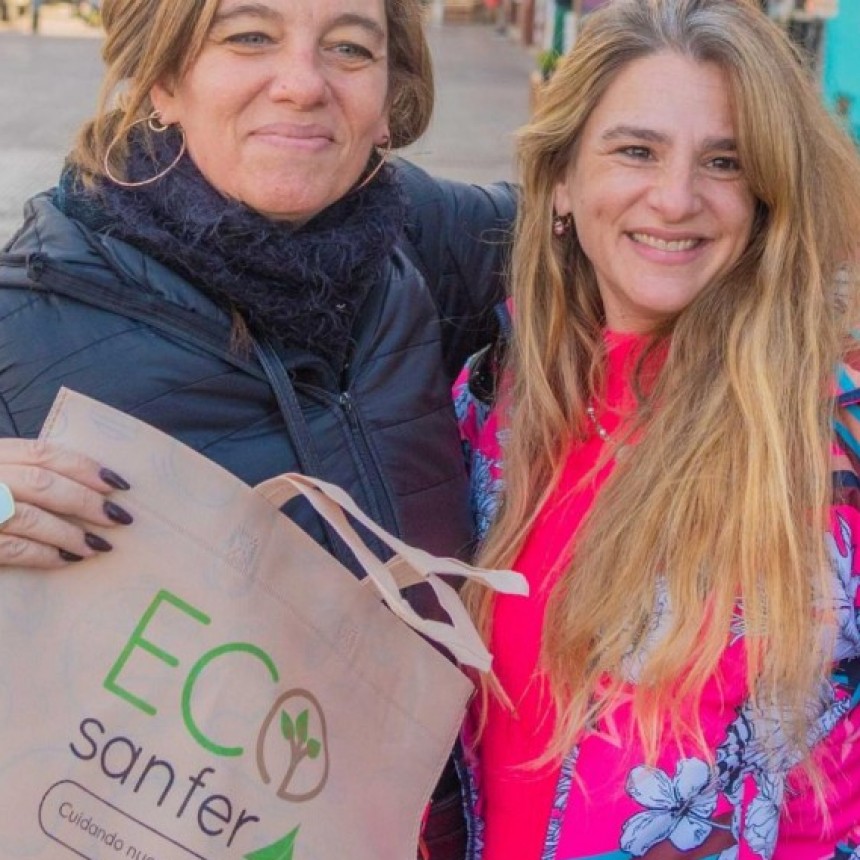 SAN FERNANDO ENTREGÓ MÁS BOLSAS REUTILIZABLES PARA PROMOVER QUE NO SE USEN BOLSAS PLÁSTICAS