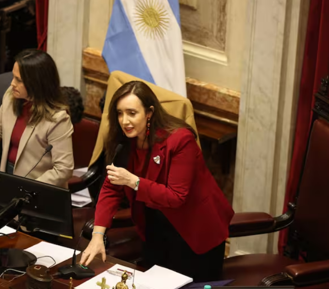 DURO INTERCAMBIO DE MENSAJES ENTRE BULLRICH Y VILLARRUEL POR LA SESI&Oacute;N EN EL SENADO POR LA LEY DE TIERRAS