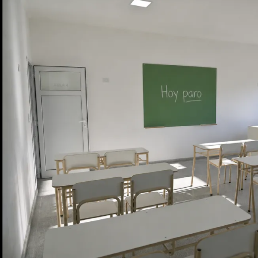 PARO DOCENTE: ALTA ADHESI&Oacute;N Y PRESI&Oacute;N GREMIAL A LA ESPERA DE UNA OFERTA CONCRETA