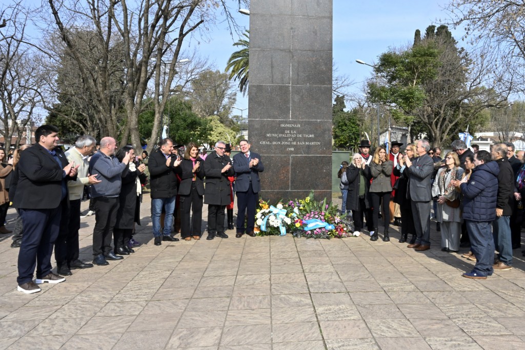 JULIO ZAMORA EN EL 174° ANIVERSARIO DEL FALLECIMIENTO DEL GENERAL JOSÉ DE SAN MARTÍN: 