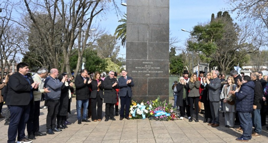 JULIO ZAMORA EN EL 174° ANIVERSARIO DEL FALLECIMIENTO DEL GENERAL JOSÉ DE SAN MARTÍN: 