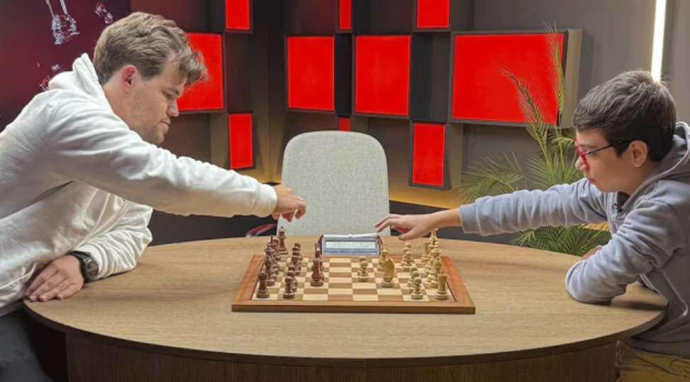 HAZA&Ntilde;A ARGENTINA: A SUS 12 A&Ntilde;OS, FAUSTINO ORO LE GAN&Oacute; UNA PARTIDA AL N&Uacute;MERO UNO DEL MUNDO, MAGNUS CARLSEN