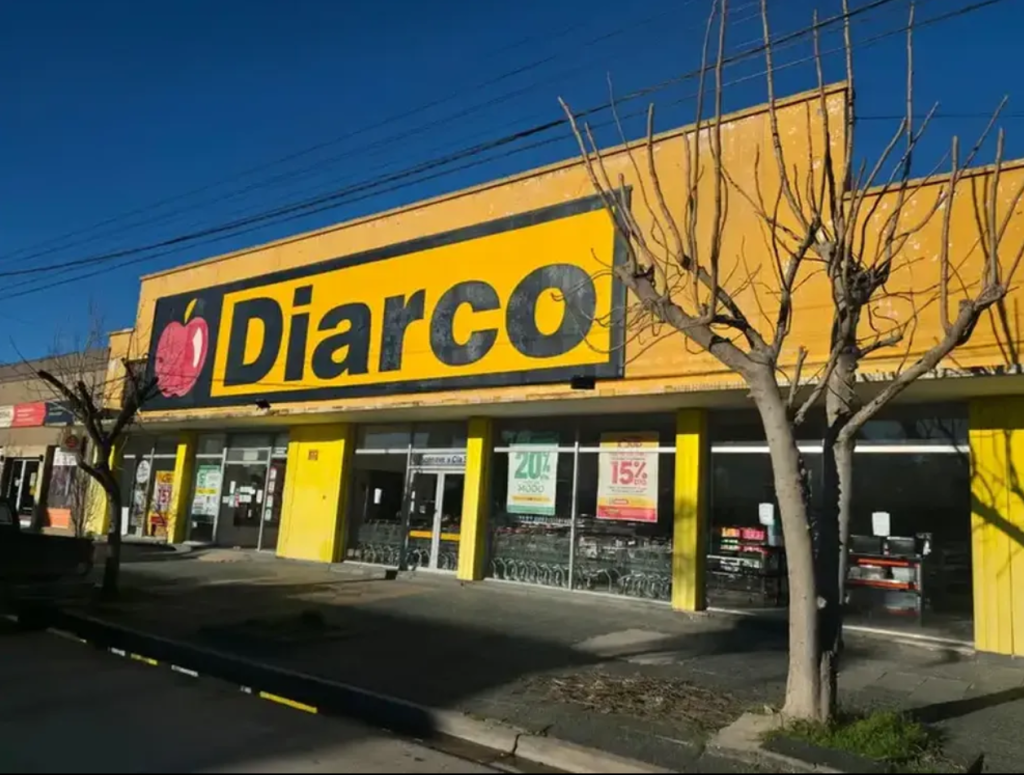 TRES ARROYOS: LA CADENA MAYORISTA DIARCO CERR&Oacute; SU SUCURSAL DE LA CIUDAD