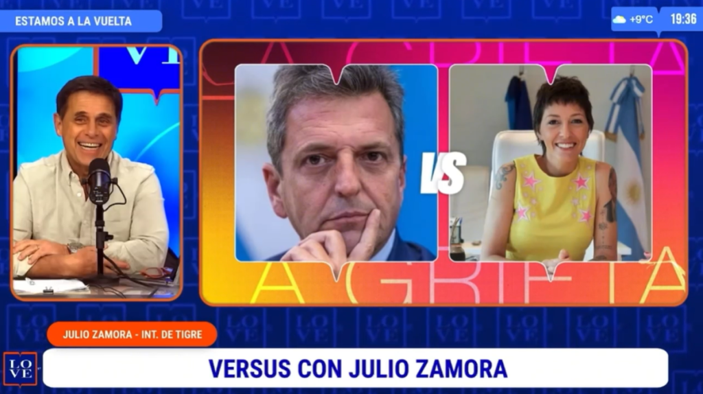 JULIO ZAMORA CRITIC&Oacute; MASSA Y MAYRA MENDOZA