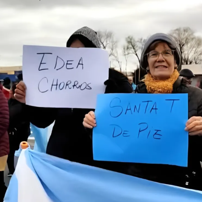 PROTESTAS EN EL PARTIDO DE LA COSTA POR DELIRANTES AUMENTOS EN LAS BOLETAS DE LUZ