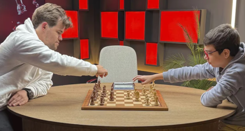 HAZA&Ntilde;A ARGENTINA: A SUS 12 A&Ntilde;OS, FAUSTINO ORO LE GAN&Oacute; UNA PARTIDA AL N&Uacute;MERO UNO DEL MUNDO, MAGNUS CARLSEN