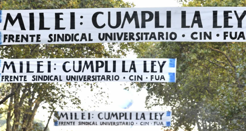 UNIVERSIDADES: CONFIRMAN NUEVO PARO TOTAL Y LA REALIZACI&Oacute;N DE LA 5TA MARCHA FEDERAL EN OCTUBRE