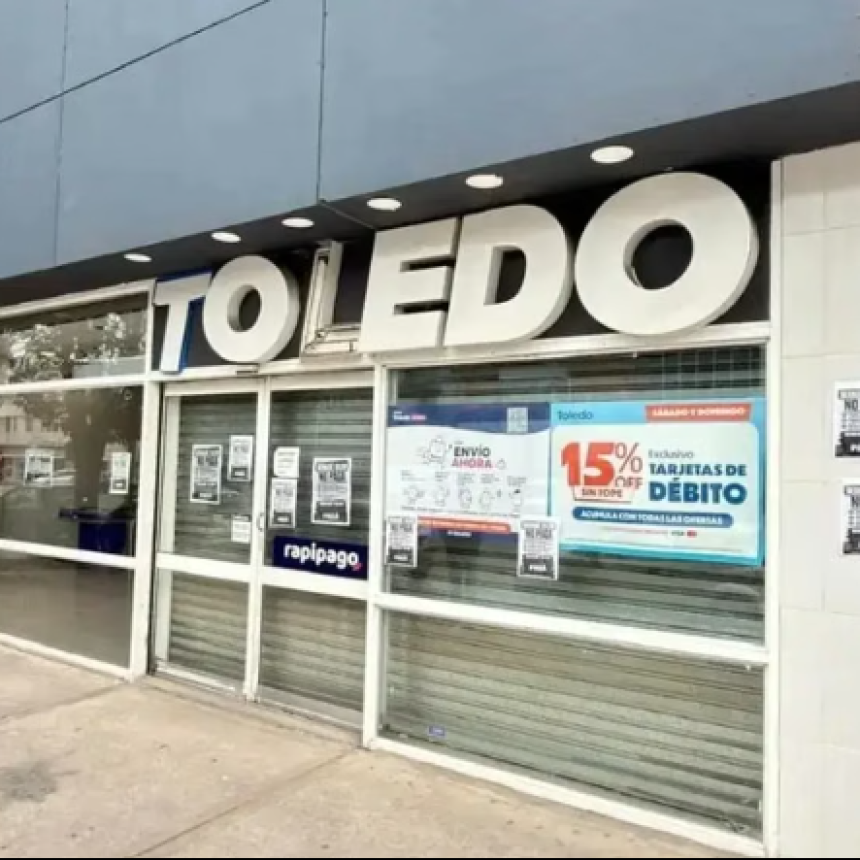 TOLEDO EN CRISIS: YA SE DESPRENDI&Oacute; DE TRES LOCALES EN MAR DEL PLATA Y NEGOCIAN UNA VENTA DE LA CADENA