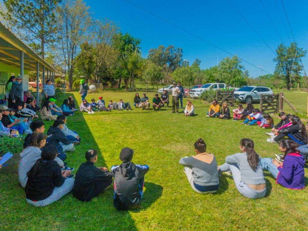 JUAN ANDREOTTI ACOMPAÑÓ EL PRIMER CAMPAMENTO EDUCATIVO EN EL DELTA DE SAN FERNANDO