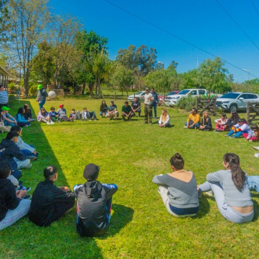 JUAN ANDREOTTI ACOMPAÑÓ EL PRIMER CAMPAMENTO EDUCATIVO EN EL DELTA DE SAN FERNANDO