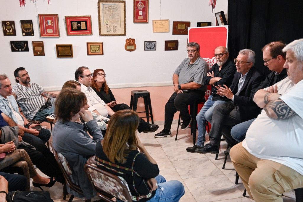 JULIO ZAMORA SE REUNIÓ CON COMERCIANTES DE GENERAL PACHECO PARA DIALOGAR SOBRE LAS NECESIDADES Y PROYECCIONES DE LA CIUDAD