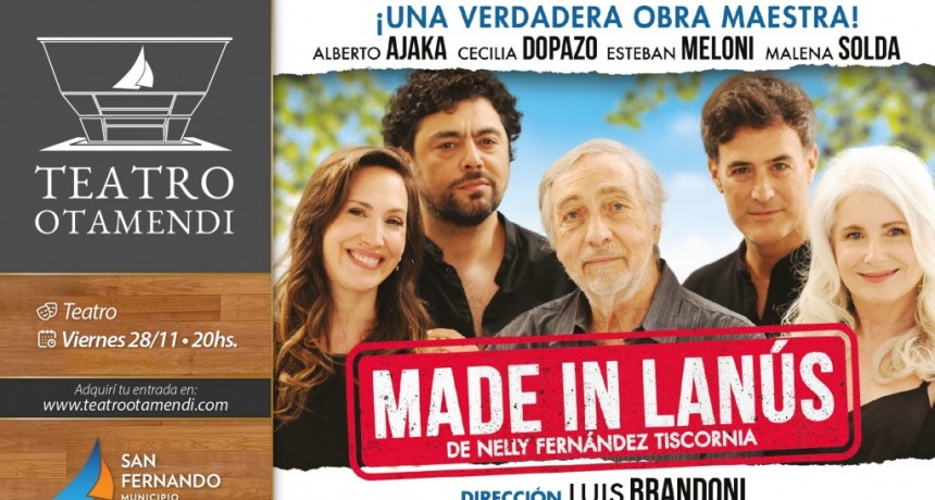 JUANA VIALE, MADE IN LANÚS, LITO VITALE, TARASCONES, DALMA MARADONA Y MÁS OBRAS LLEGAN AL TEATRO OTAMENDI