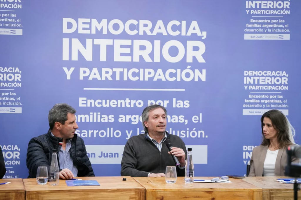M&Aacute;XIMO KIRCHNER, JUNTO A SERGIO U&Ntilde;AC, RECHAZ&Oacute; CANDIDATOS ALTERNATIVOS: "NOSOTROS ENTENDEMOS QUE LA CANDIDATURA ES LA DE CRISTINA"