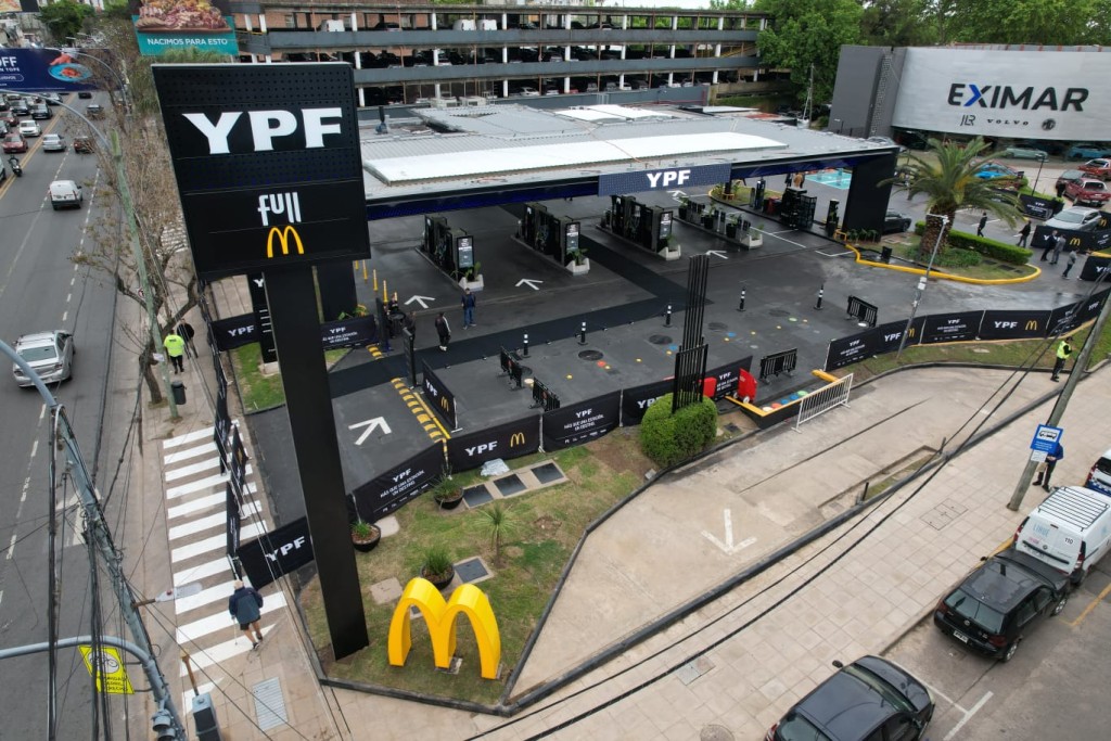 YPF Y MCDONALD'S SUMAN UNA NUEVA EXPERIENCIA PARA SUS CLIENTES