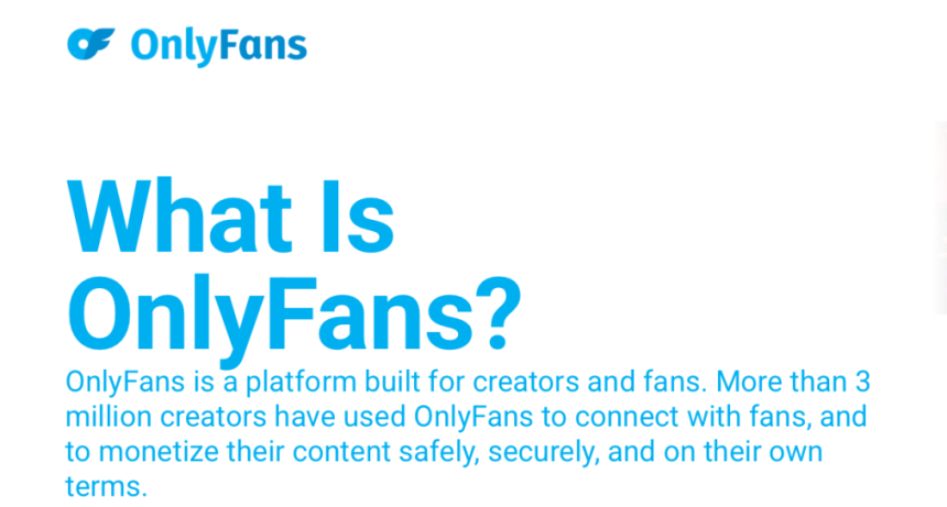 GOBIERNO EN CRISIS, AHORA ARCA BUSCA DINERO EN LAS Y LOS  CREADORES DE ONLYFANS 