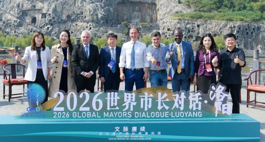 JULIO ZAMORA PRESENT&Oacute; EL PATRIMONIO CULTURAL Y NATURAL DE TIGRE EN UN ENCUENTRO INTERNACIONAL DE ALCALDES EN CHINA