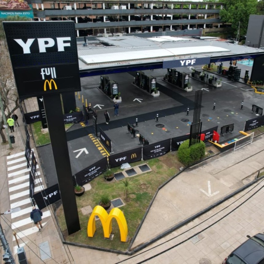YPF Y MCDONALD'S SUMAN UNA NUEVA EXPERIENCIA PARA SUS CLIENTES