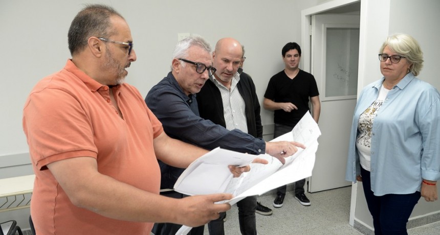 JULIO ZAMORA INSPECCIONÓ LA REMODELACIÓN INTEGRAL DE LA ESCUELA TÉCNICA N° 2 DE RICARDO ROJAS