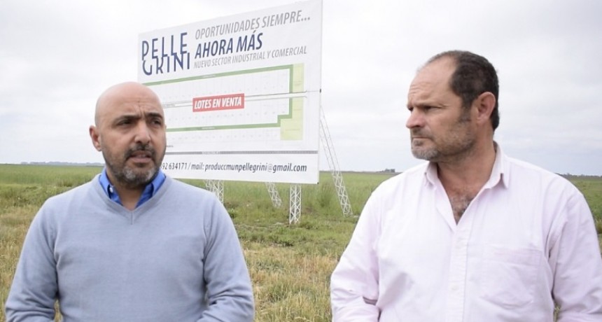 EN PELLEGRINI EL MUNICIPIO PONE A LA VENTA 6 LOTES COMERCIALES Y 8 INDUSTRIALES EN EL NUEVO SECTOR INDUSTRIAL