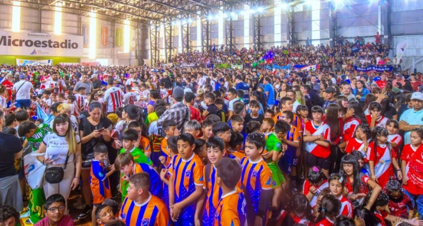 MÁS DE 3.000 CHICOS Y CHICAS DISFRUTARON LAS LIGAS DE FÚTBOL INFANTIL DE SAN FERNANDO